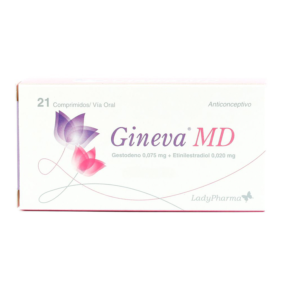 Gineva MD Caja de 21 Comprimidos