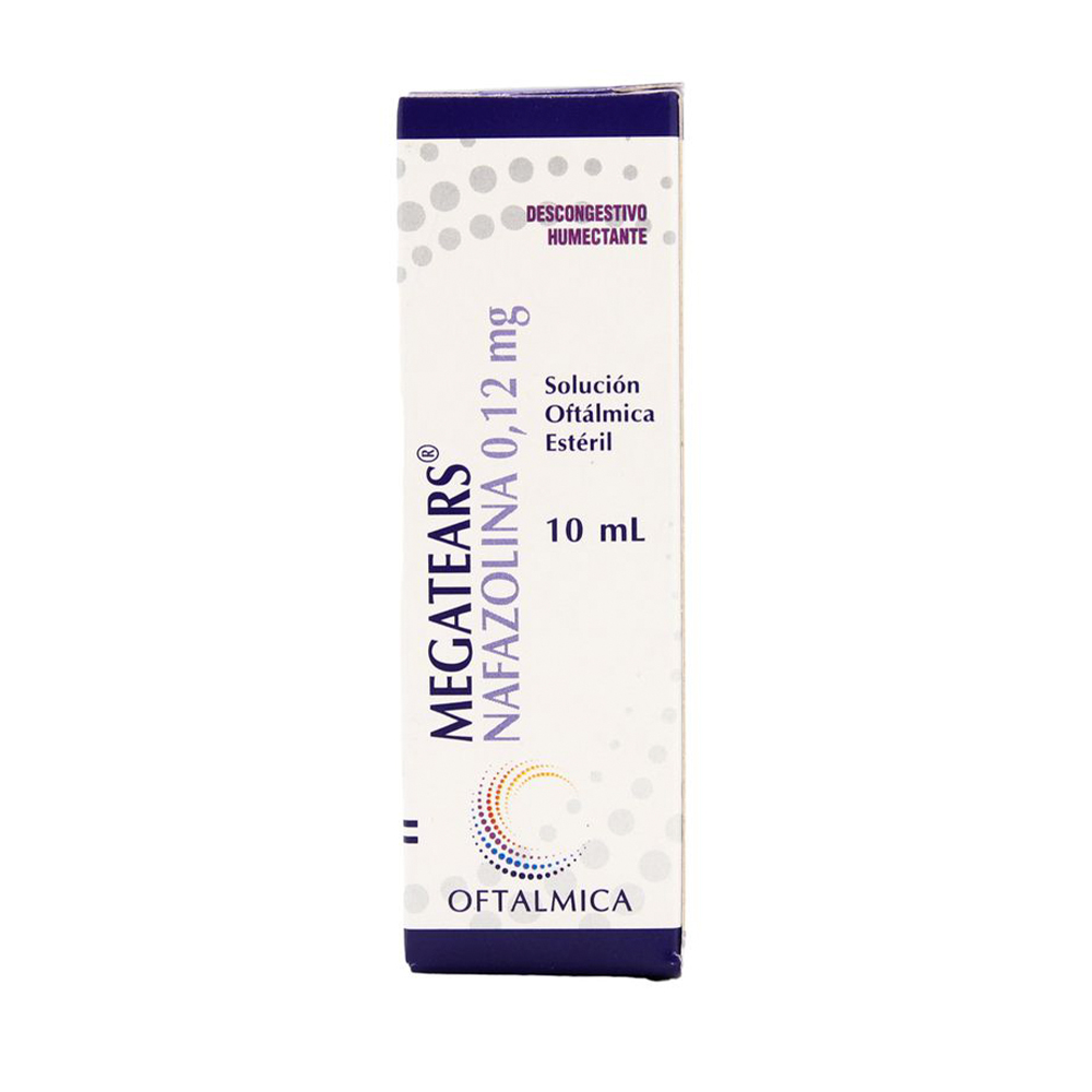 Megatears Nafazolina 0,12mg Frasco De 10 ml