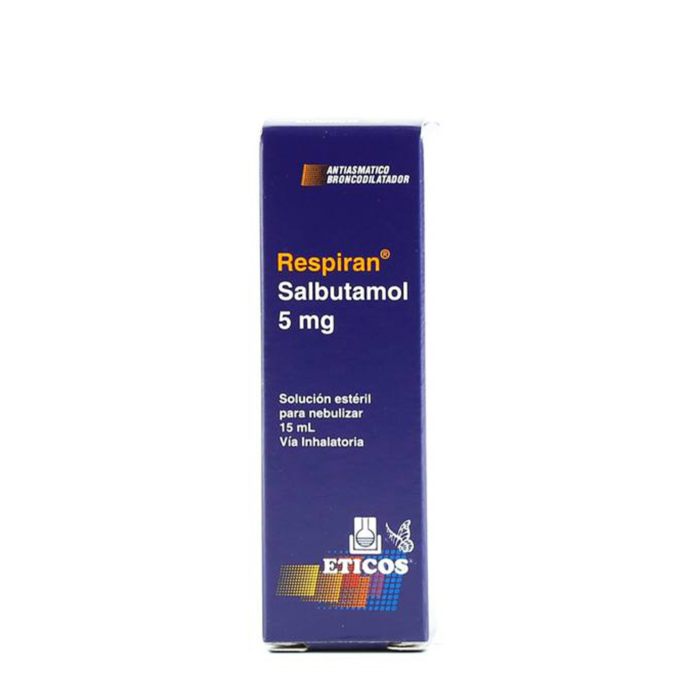 Respiran Salbutamol 5 mg Frasco De 15 ml
