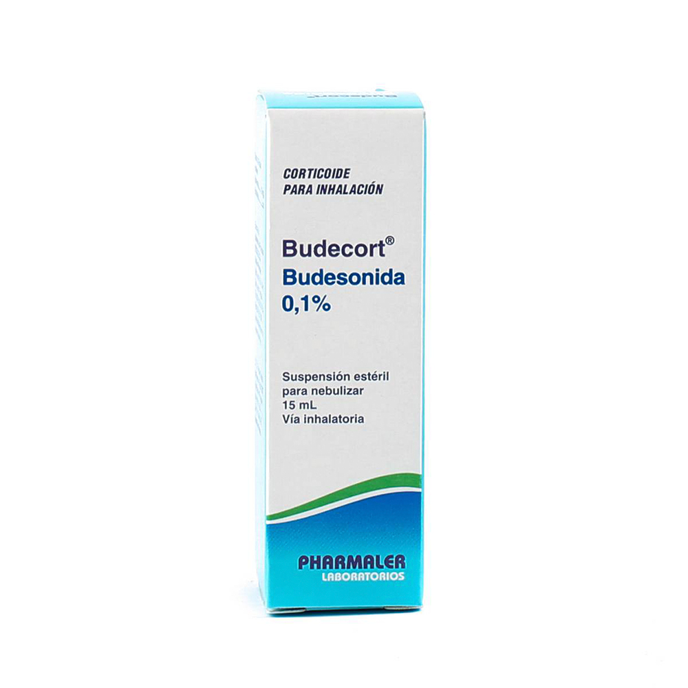 Budecort Budesonida 0,1% Suspension para Nebulizar 15 ml