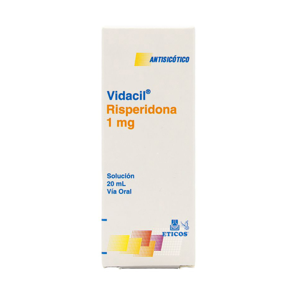 Vidacil Risperidona 1 mg Solución Gotas de 20 ml