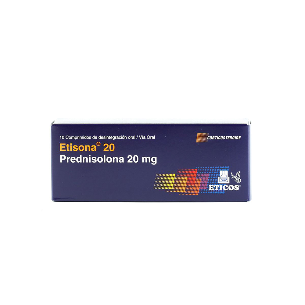Etisona 20 Caja de 10 Comprimidos
