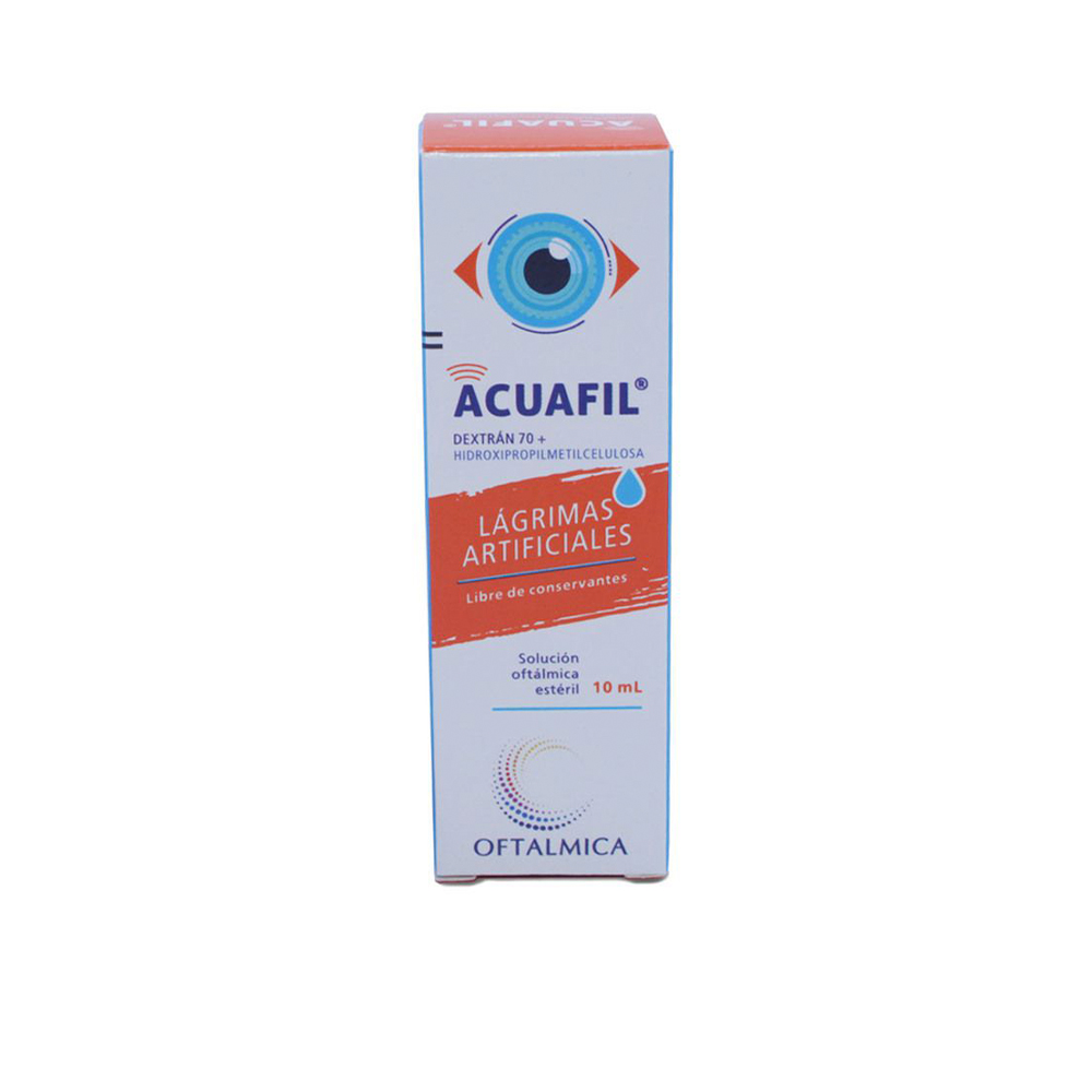 Acuafil Lágrimas Artificiales Frasco De 10 ml