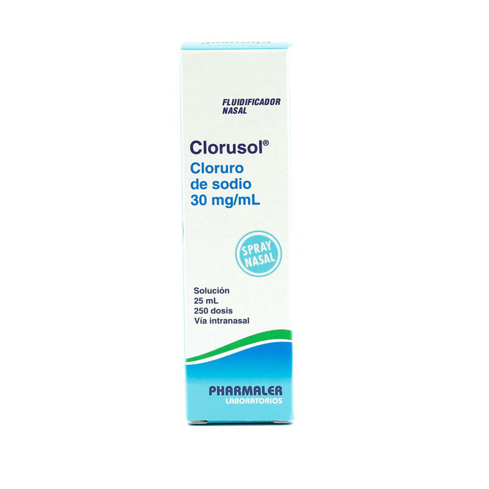 Clorusol Cloruro de Sodio 30mg/mL Spray Nasal de 25 ml