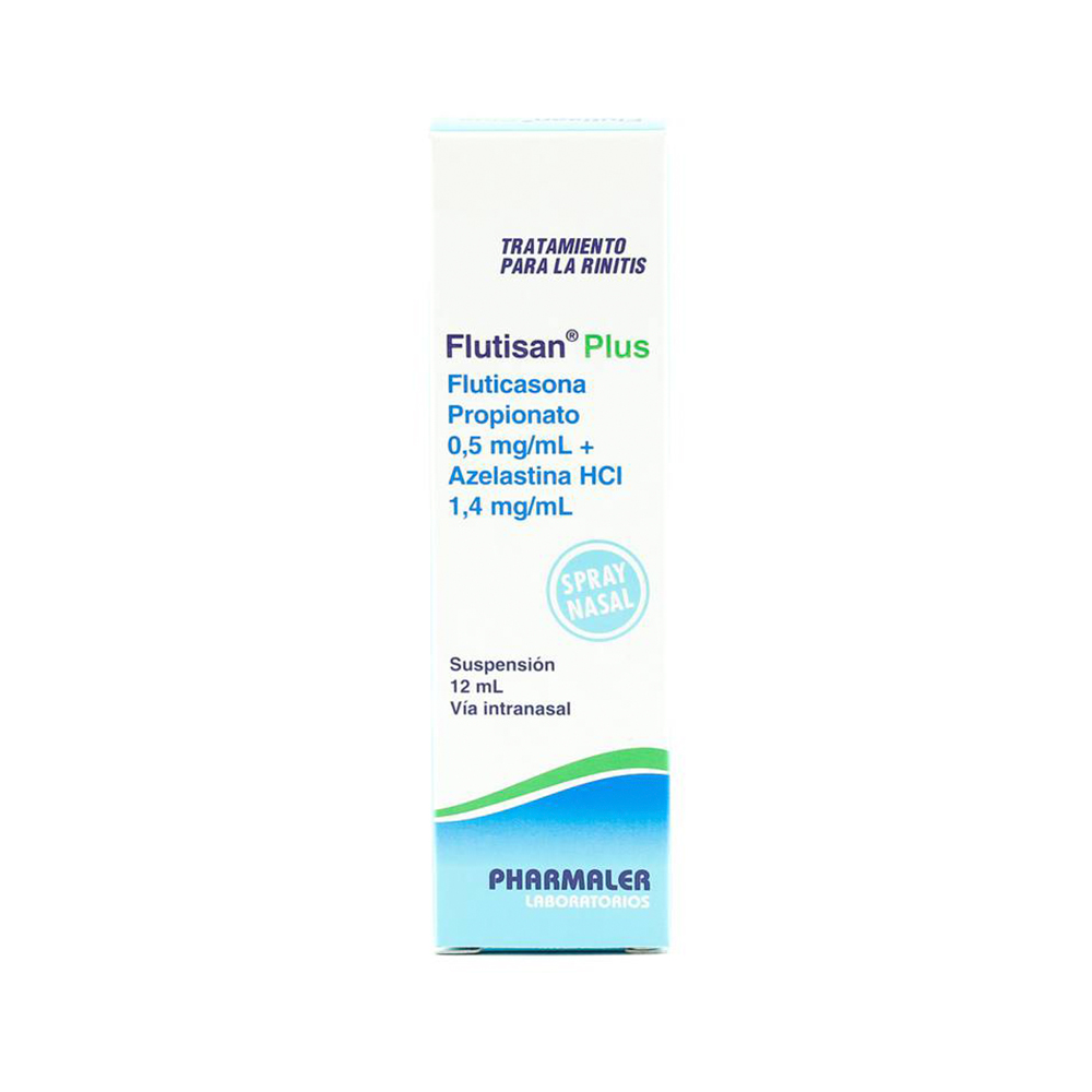 Flutisan Plus Fluticasona Spray Nasal De 12 ml