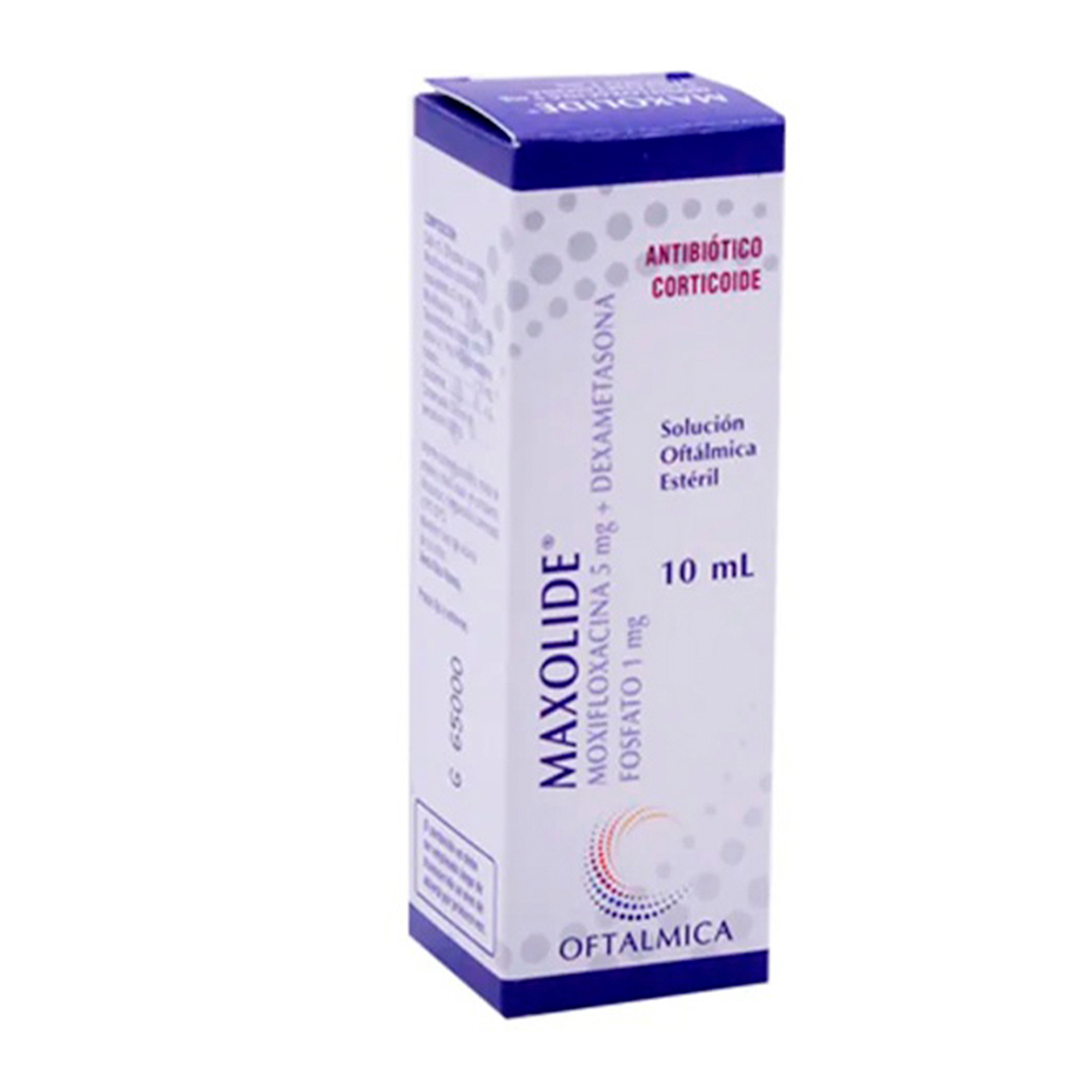 Maxolide Solución Oftálmica Estéril de 10 ml