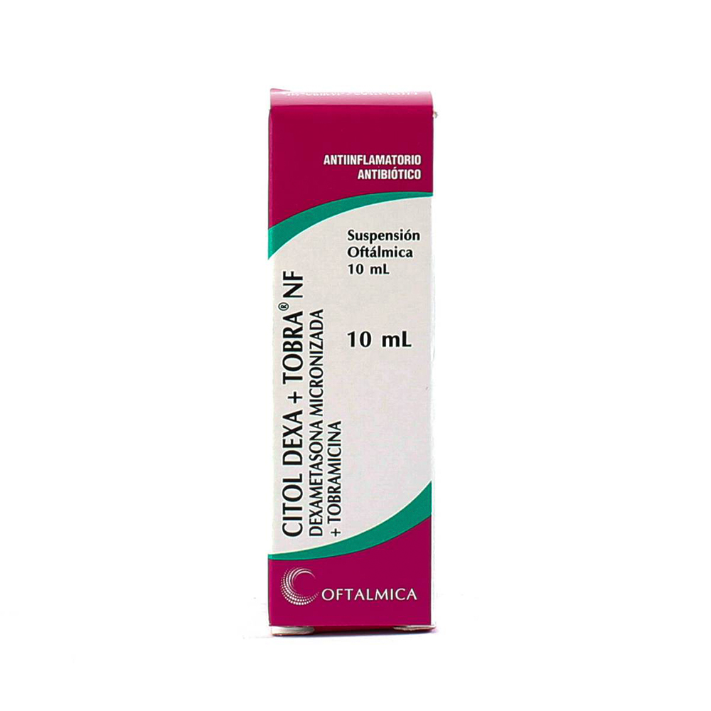 Citol Dexa +Tobra NF Dexametasona Micronizada + Tobramicina Suspensión Oftálmica 10 ml