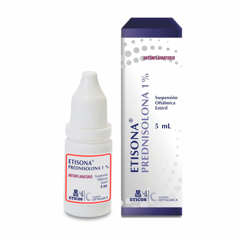 Etisona Prednisolona Gotas en Frasco De 15ml
