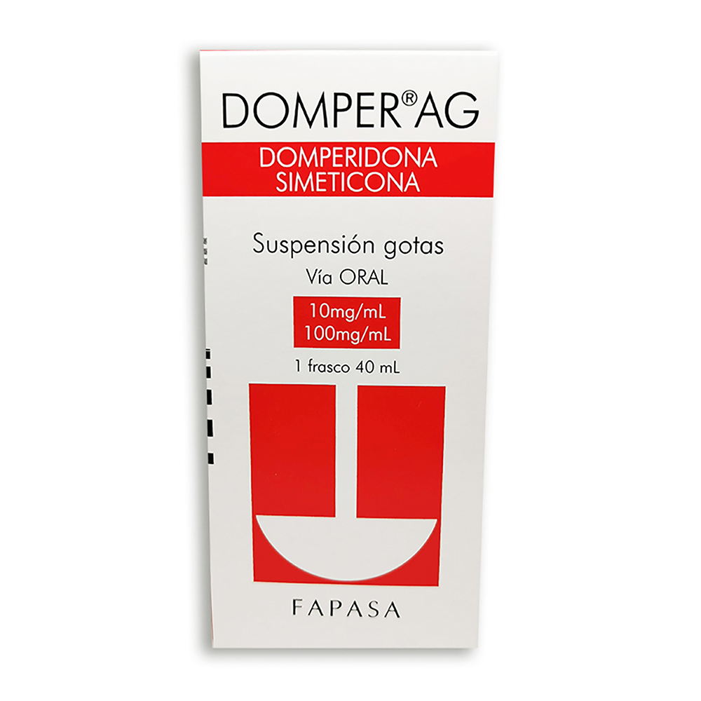 Domper AG Domperidona Simeticona Frasco de 40 ml