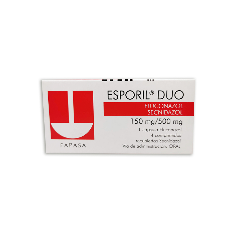 Esporil Duo Fluconazol Caja de 4 Comprimidos