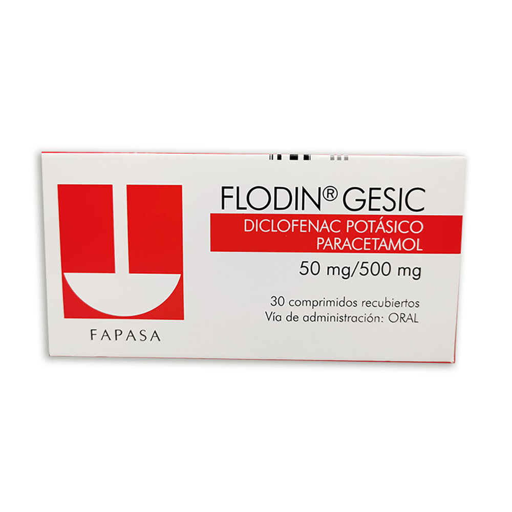 Flodin Gesic Caja de 30 Comprimidos
