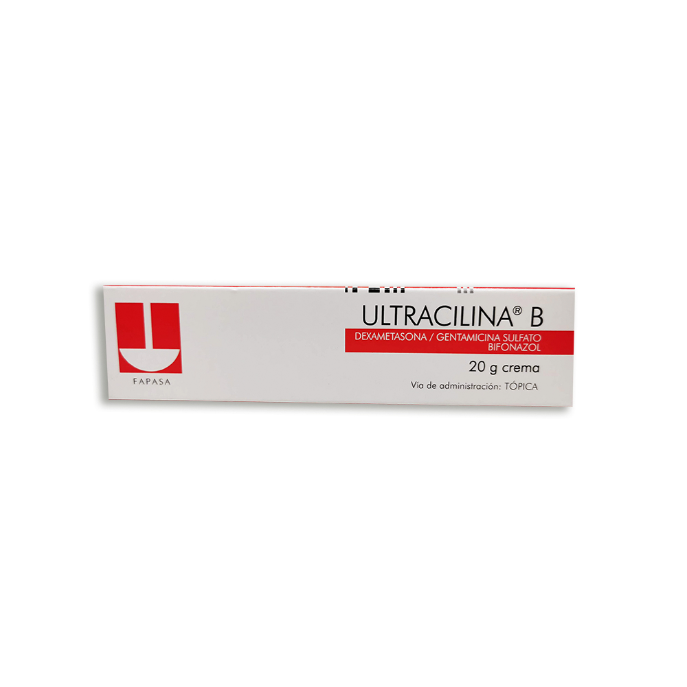 Crema Tópica Ultracilina B Pomo de 20 gr