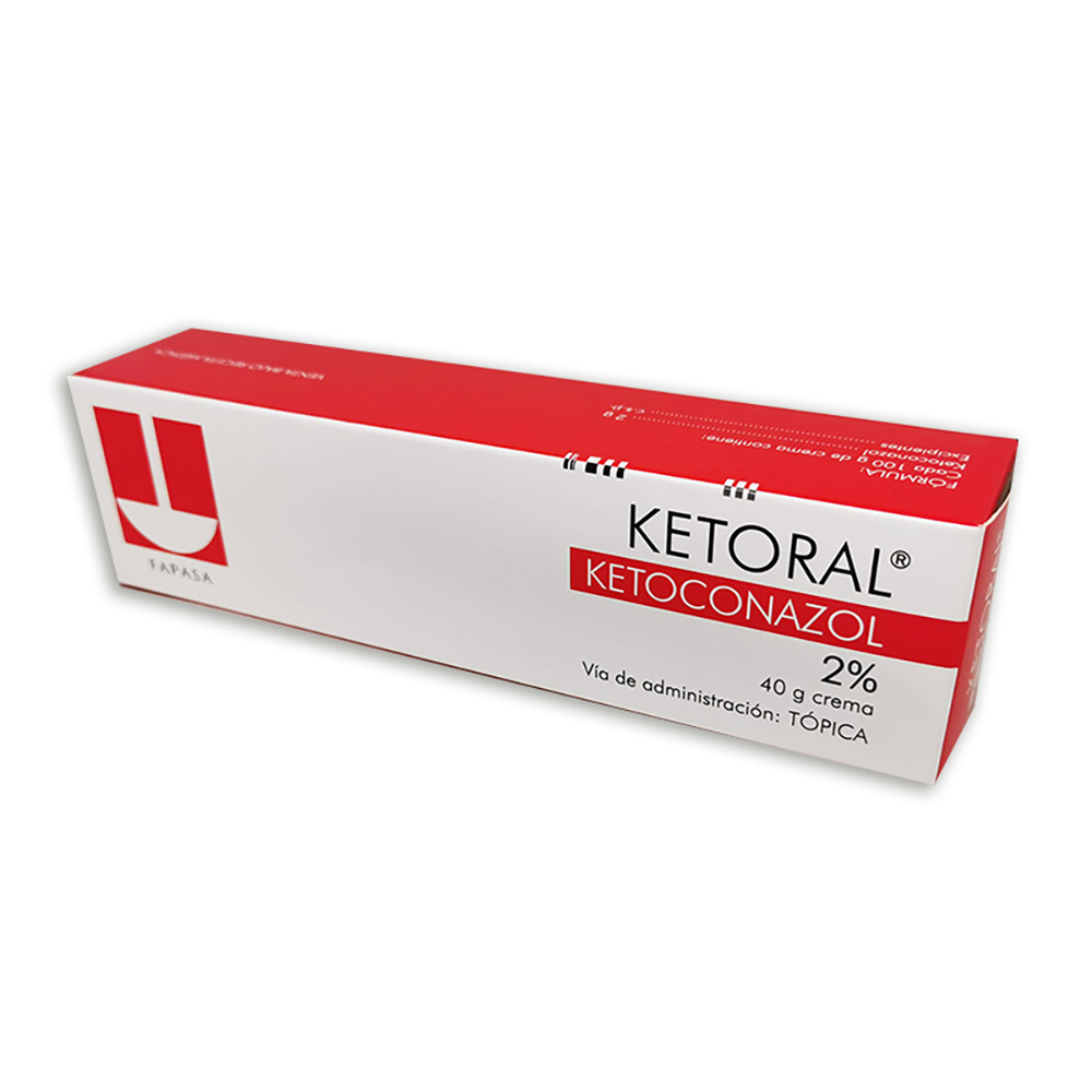 Crema Ketoral Ketoconazol 2% Caja De 40 gr