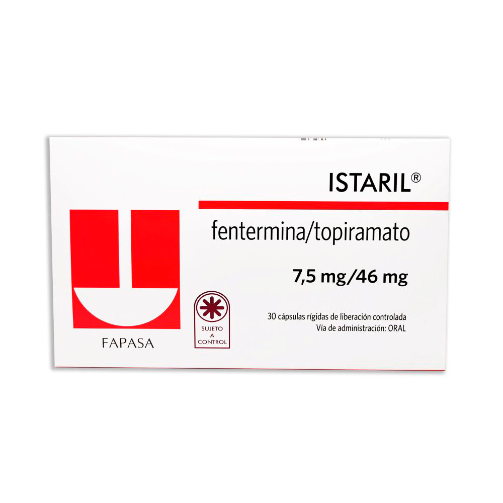 Istaril 7,5 mg/46 mg Caja de 30 Càpsulas