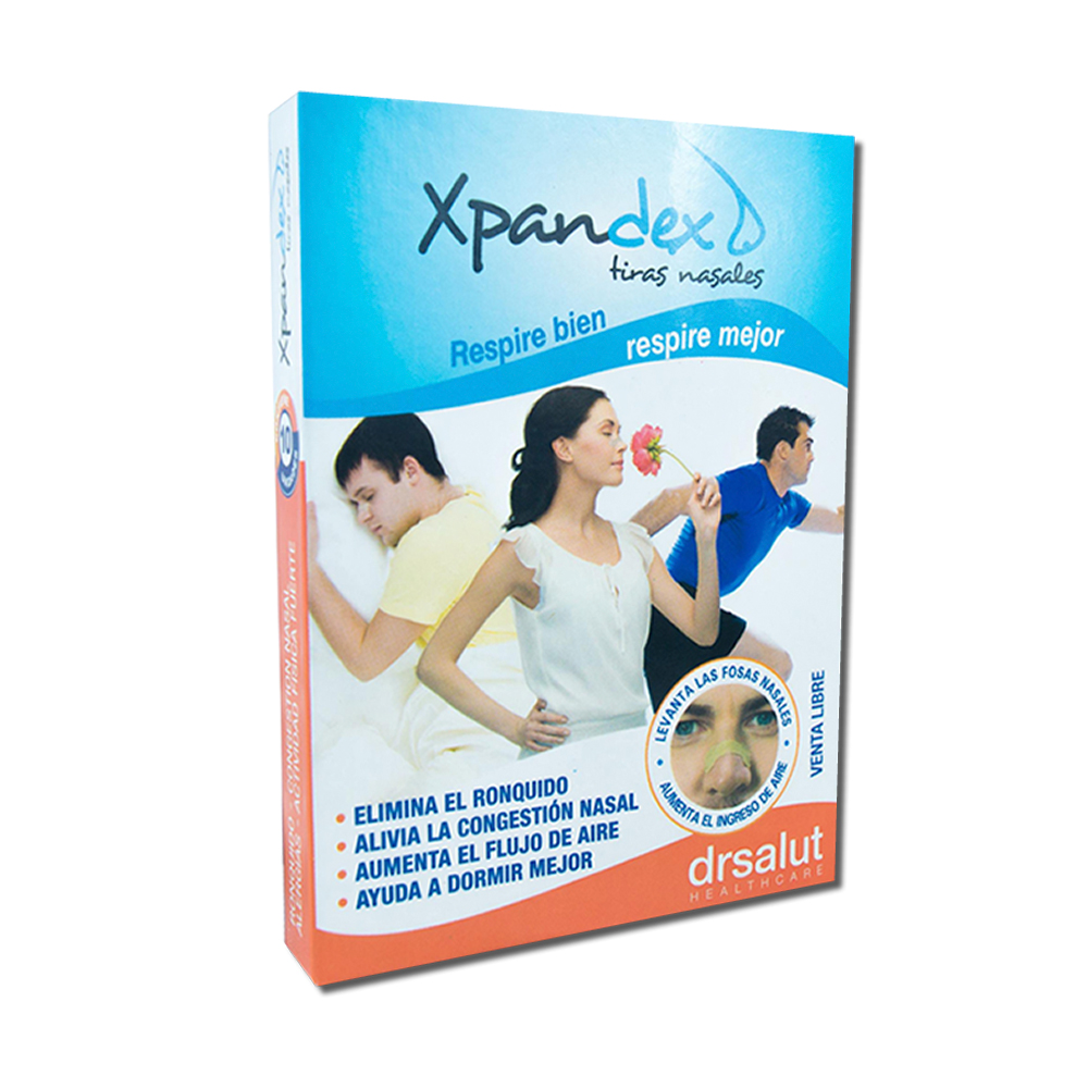 Tiras Nasales Xpandex Caja de 10 unidades