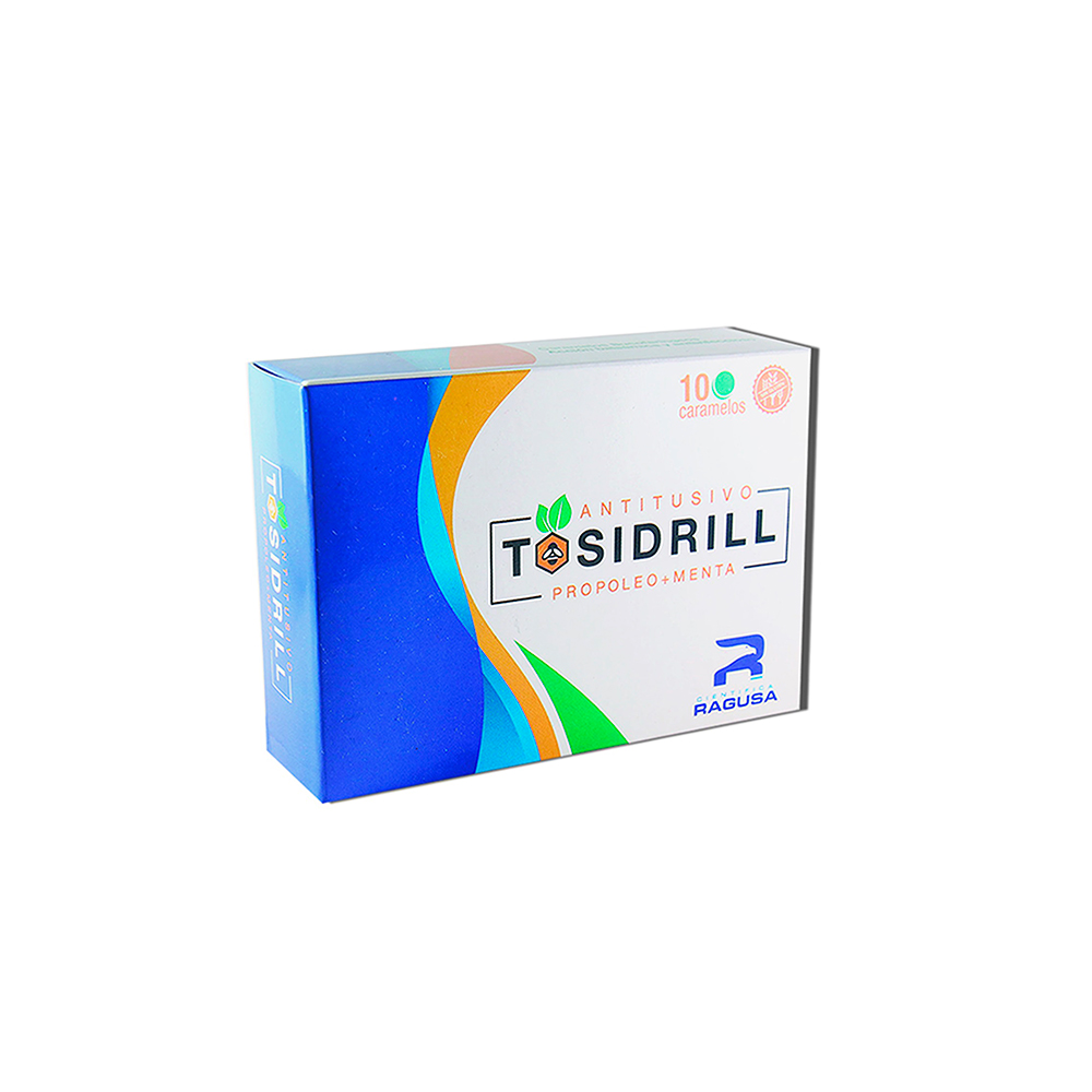 Tosidrill Antitusivo Mentol - Cont. 10 Caramelos