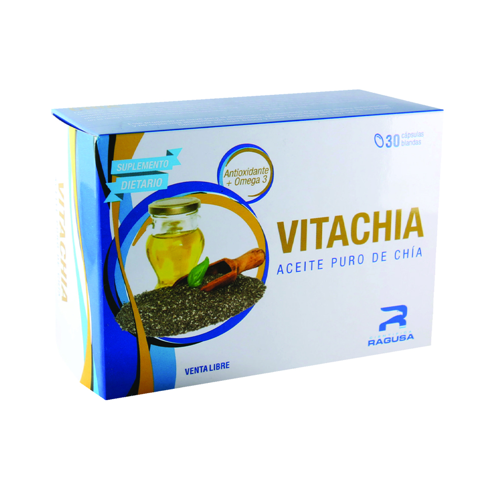 Suplemento Dietario Vitachia Caja x30 cápsulas blandas