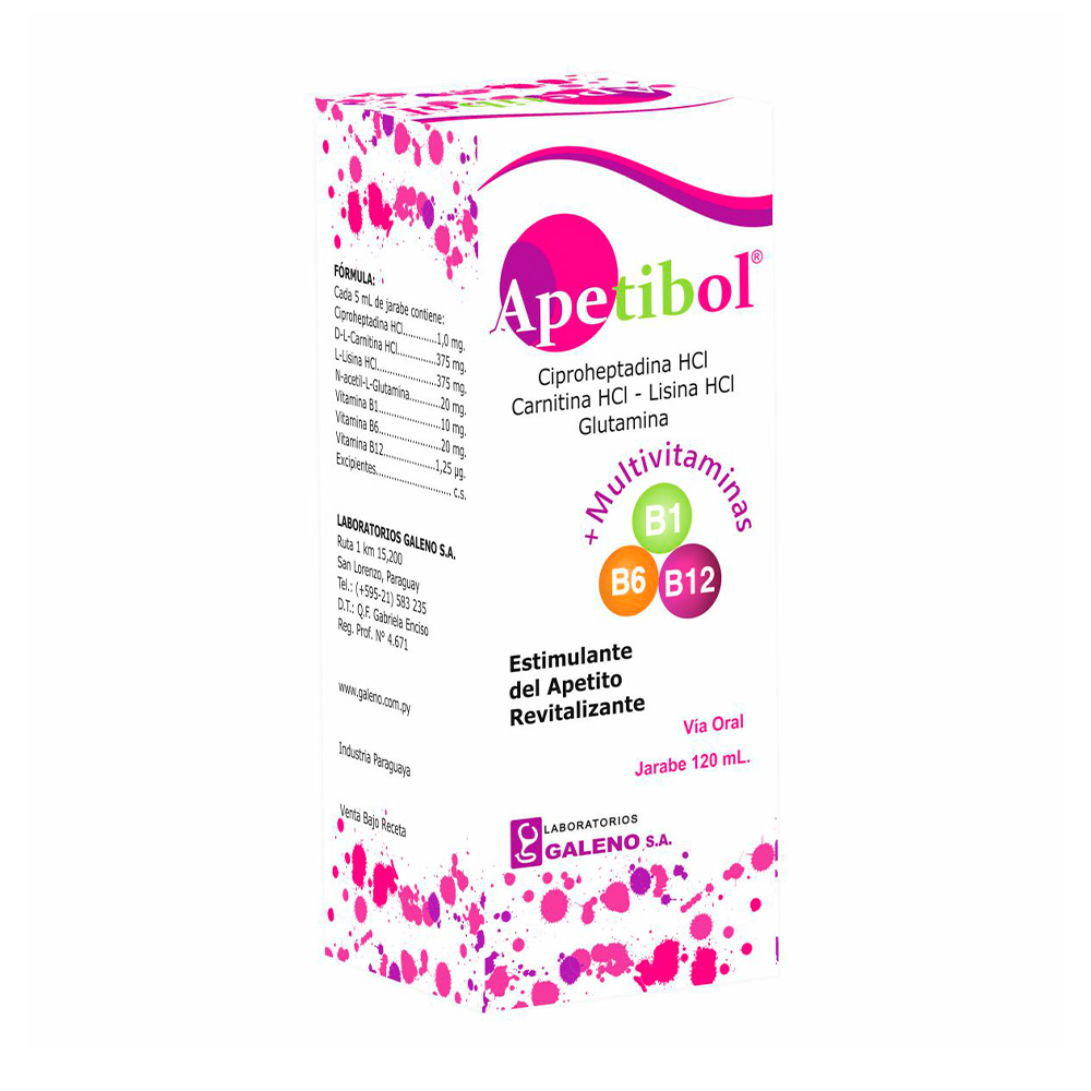Apetibol Estimulante del Apetito De 120 ML