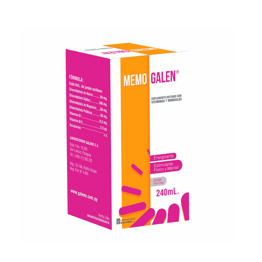 MemoGalen Jarabe de 240 ML