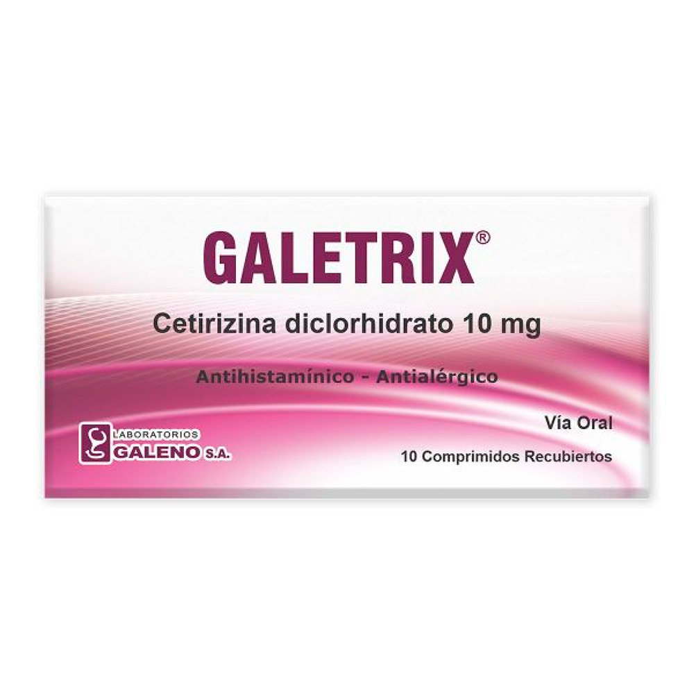 Galetrix Caja De 10 Comprimidos