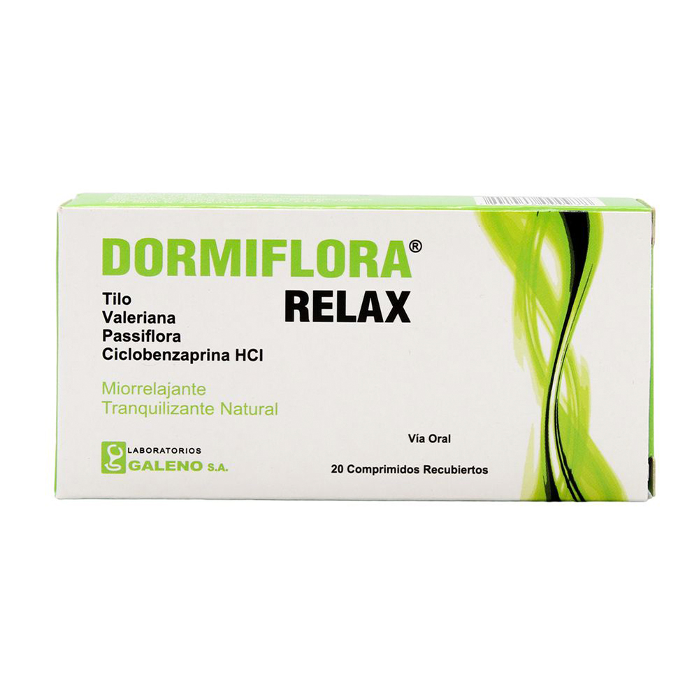 Dormiflora Relax Caja De 2 Blíster Comprimidos Recubiertos