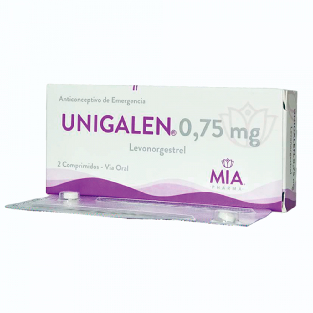 Unigalen Caja de 2 Comprimidos