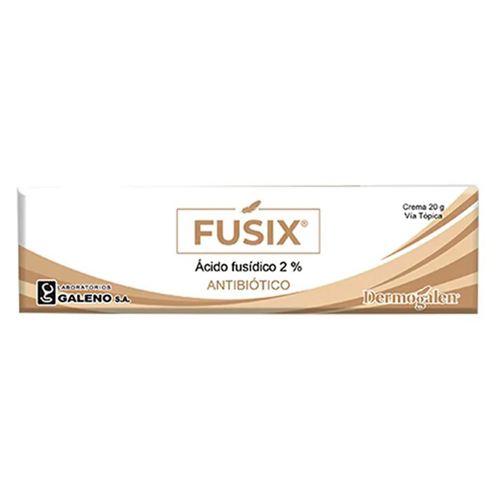 Fusix Acido Fusidico 2% Antibiótico Caja De 20 Gr