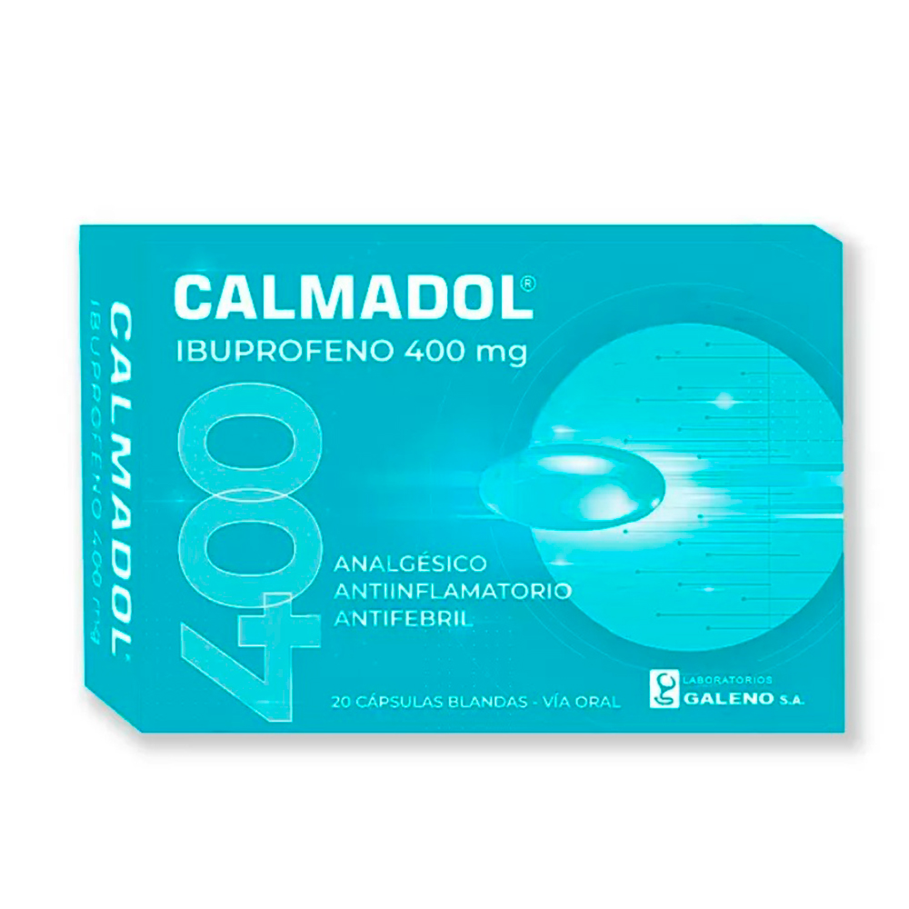 Calmadol Ibuprofeno 400 Mg Caja De 2 Blíster