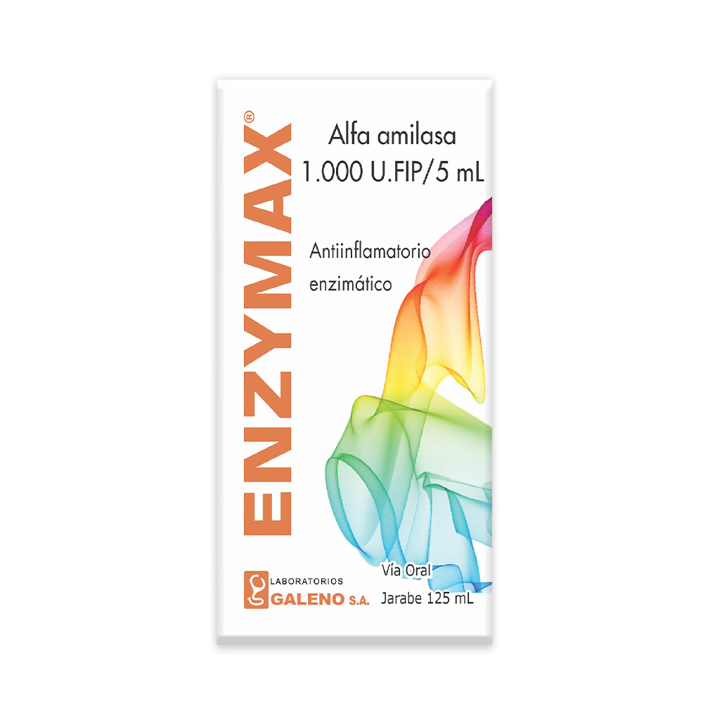 Enzymax Alfa Amilasa U.FIP/5mL De 125 ML