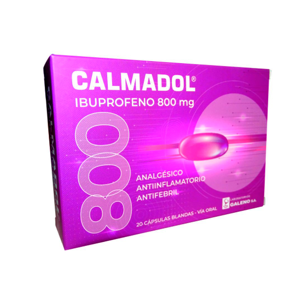 Calmadol 800 mg Ibuprofeno Caja De 2 Blíster