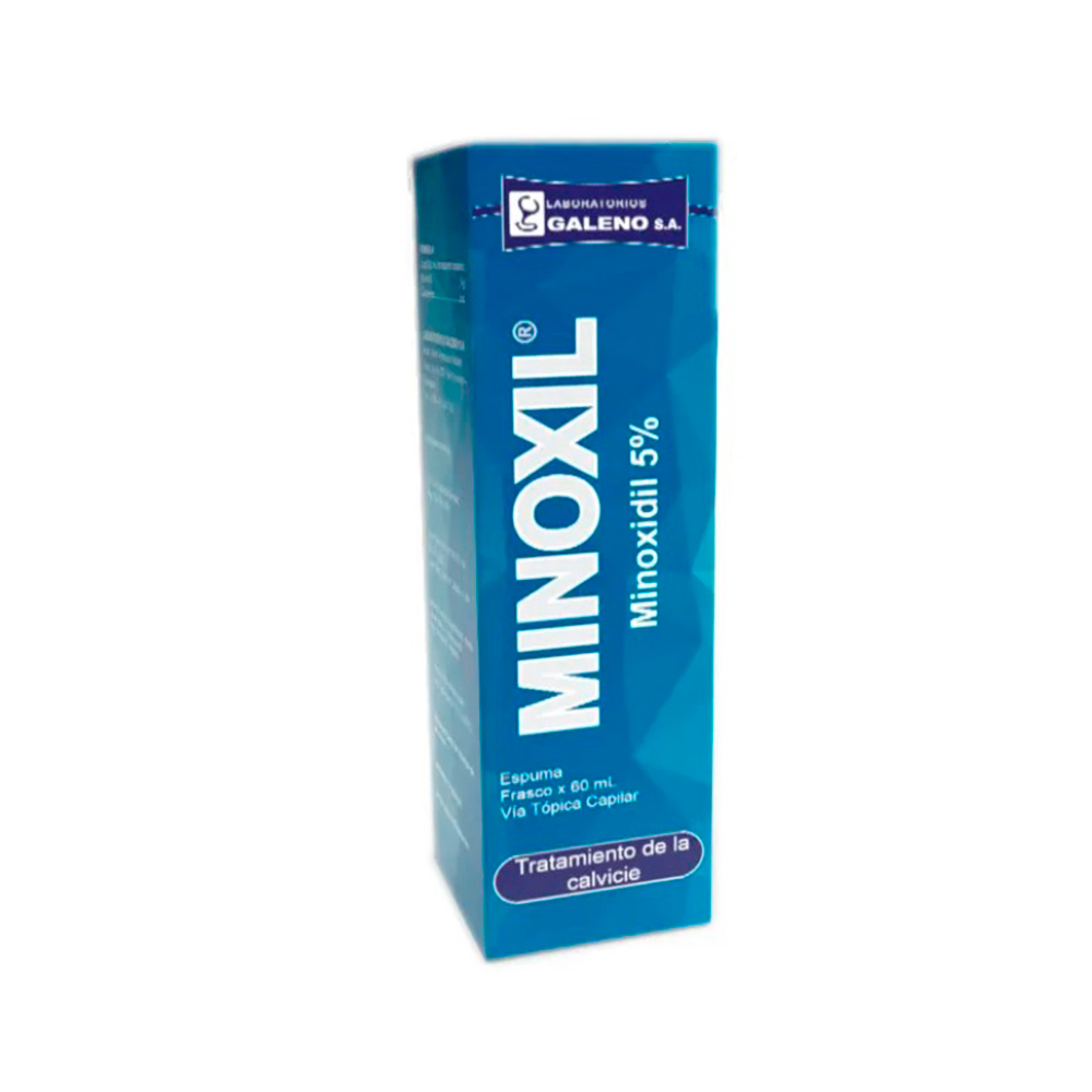 Minoxil Minoxidil 5% Espuma Frasco de 60 ML