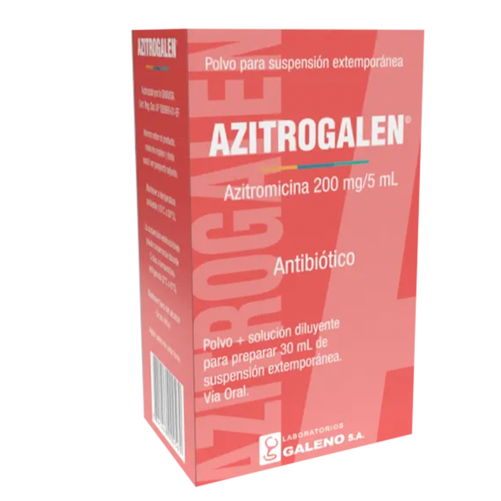 Azitrogalen Azitromicina 200 Contiene 30 ML