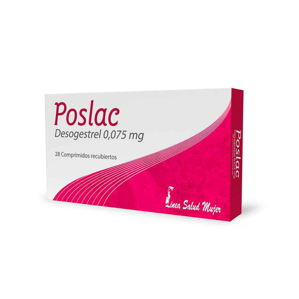 Poslac Desogestrel 0,075 mg Caja de 28 Comprimidos