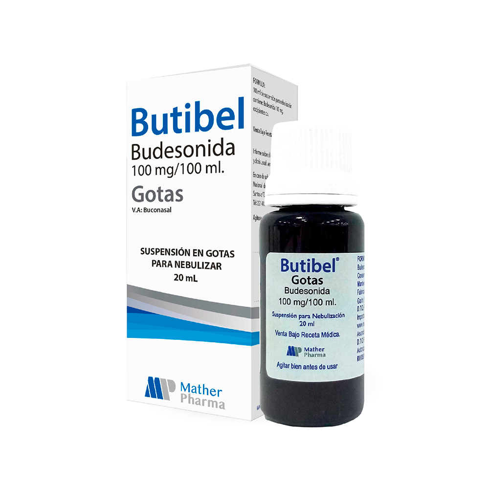 Butibel Budesonida 100 Mg De 20ML
