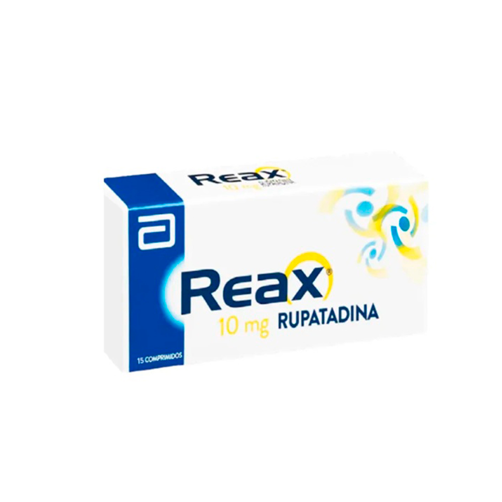 Reax Rupatadina 10 mg Caja por 15 Comprimidos