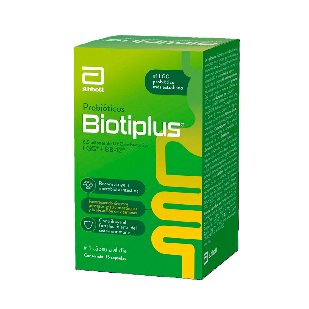 Biotiplus Probioticos Caja De 15 Capsulas