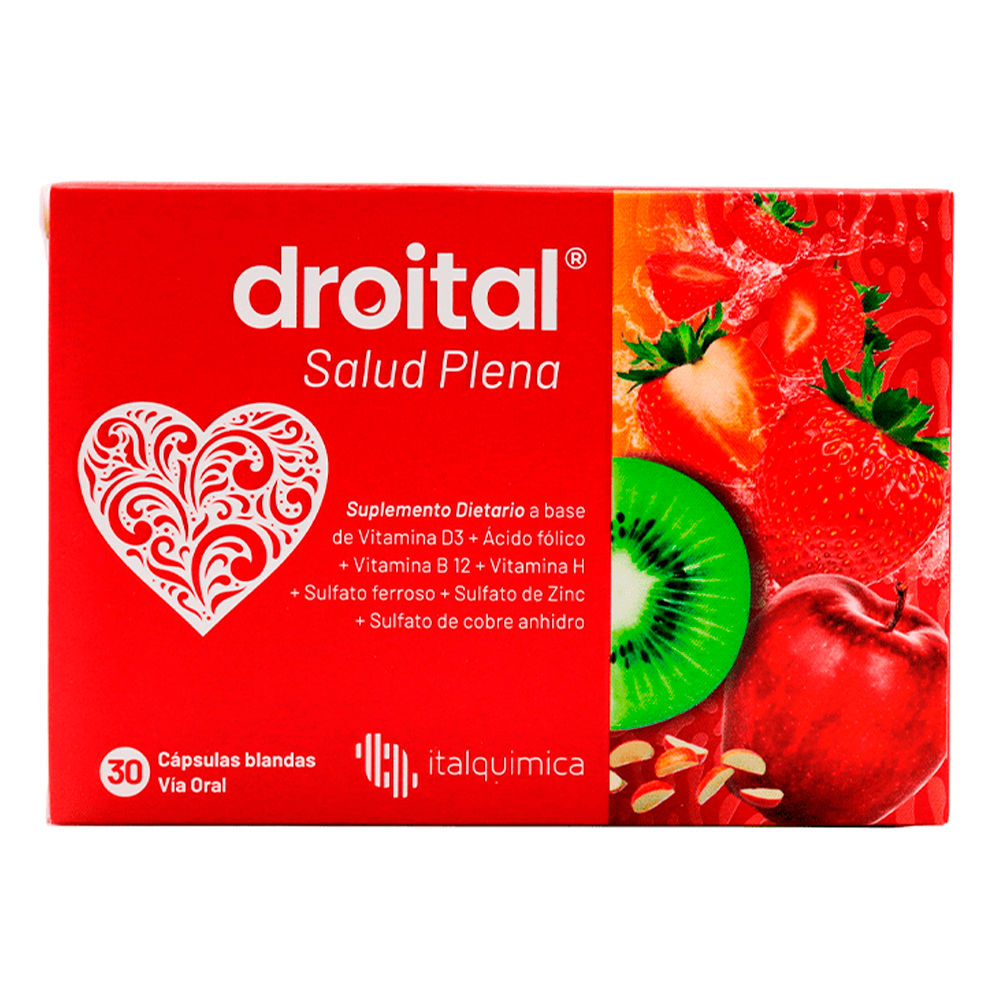 Droital Salud Plena Caja de 30 Capsulas Blandas