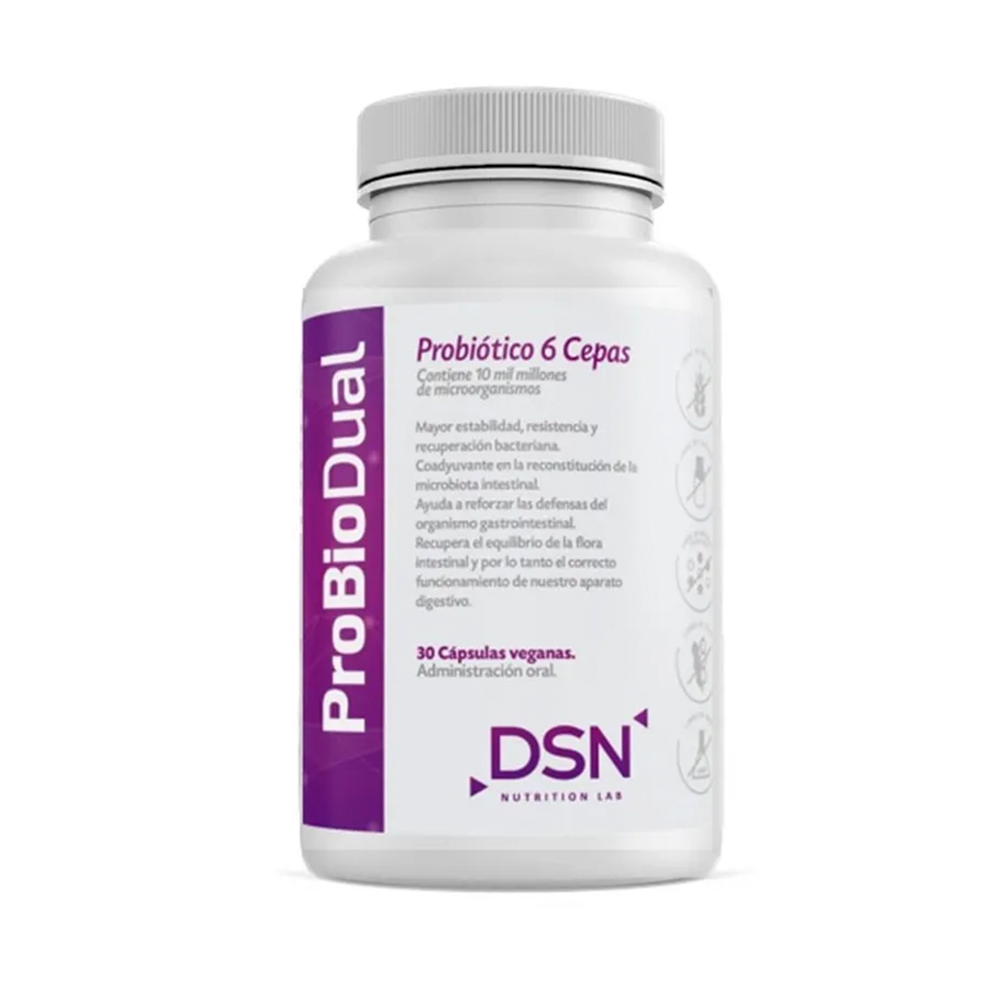 Probiodual Probiotico 6 Cepas - Cont. 30 Capsulas