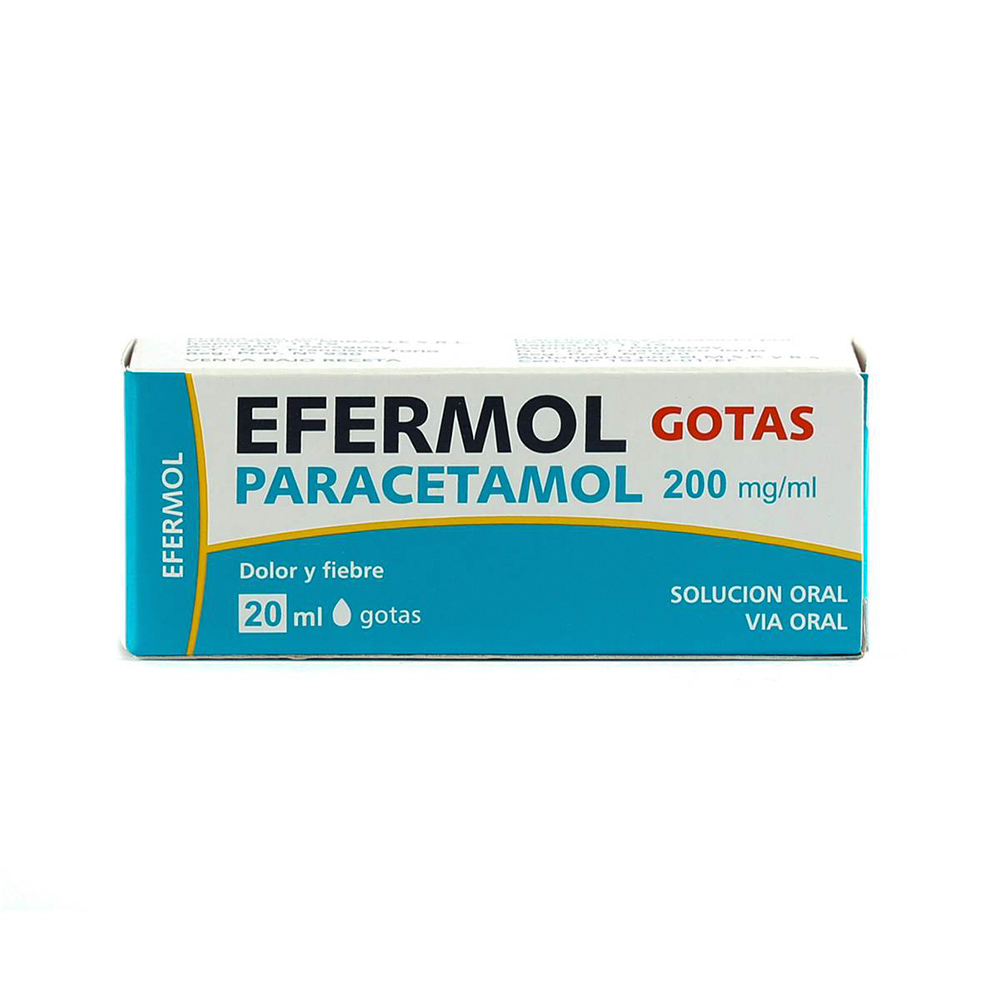 Paracetamol 200 Mg Efermol Gotas De 20 ML