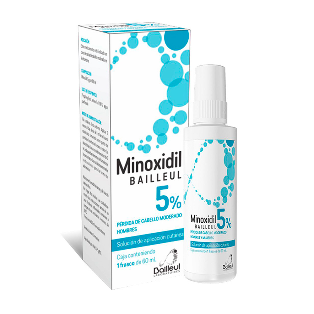 Minoxidil 5% Bailleul De 60 ML