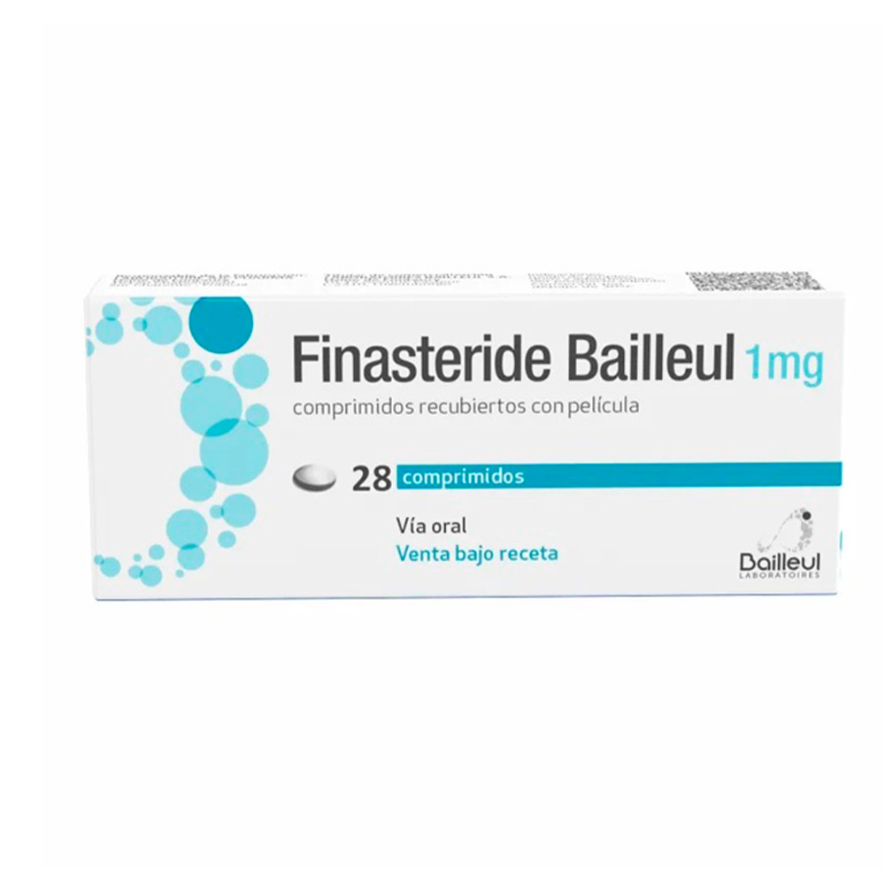 Finasteride Bailleul 1 mg Caja De 28 Comprimidos.