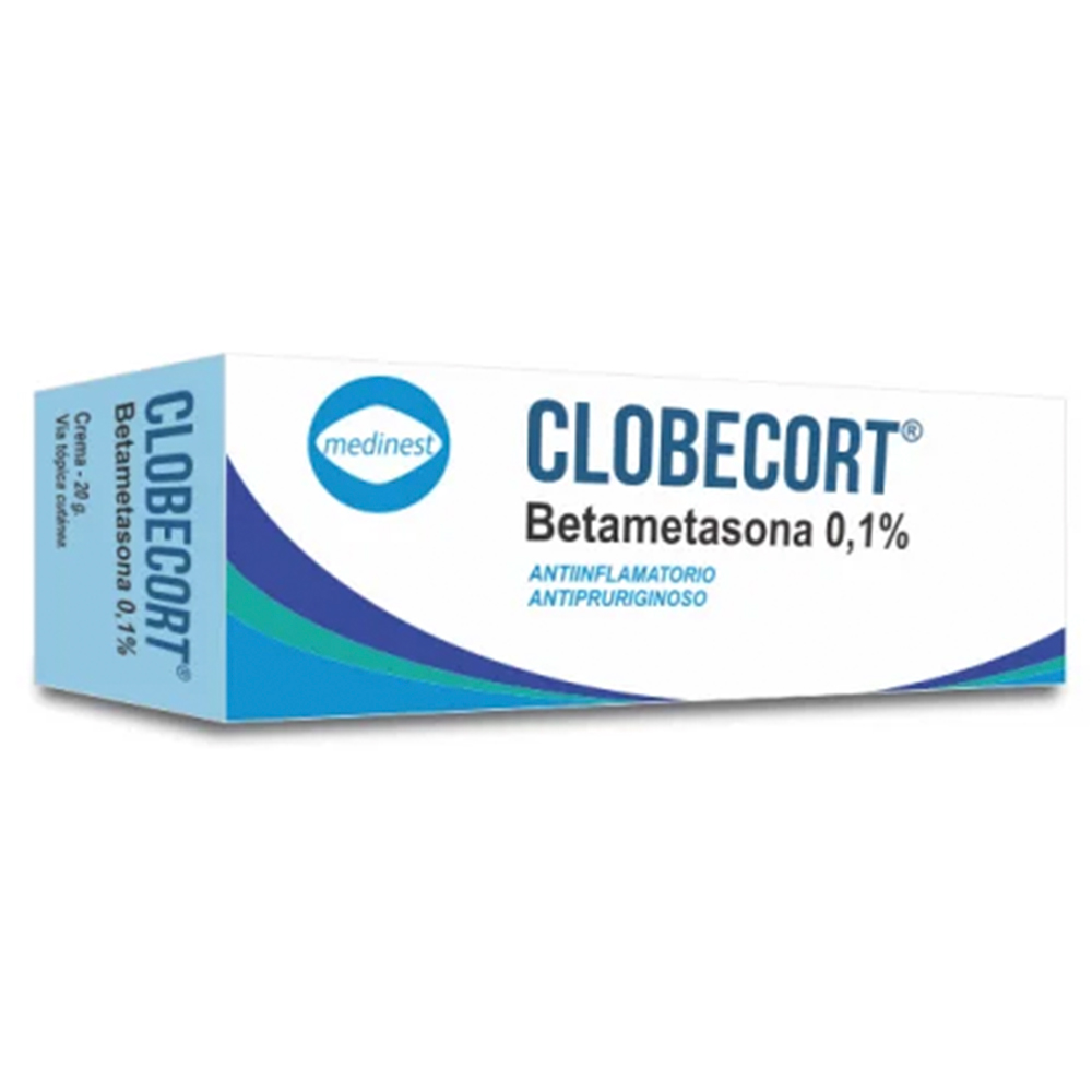 Clobecort Crema Betametasona 0,1% Caja De 20Gr