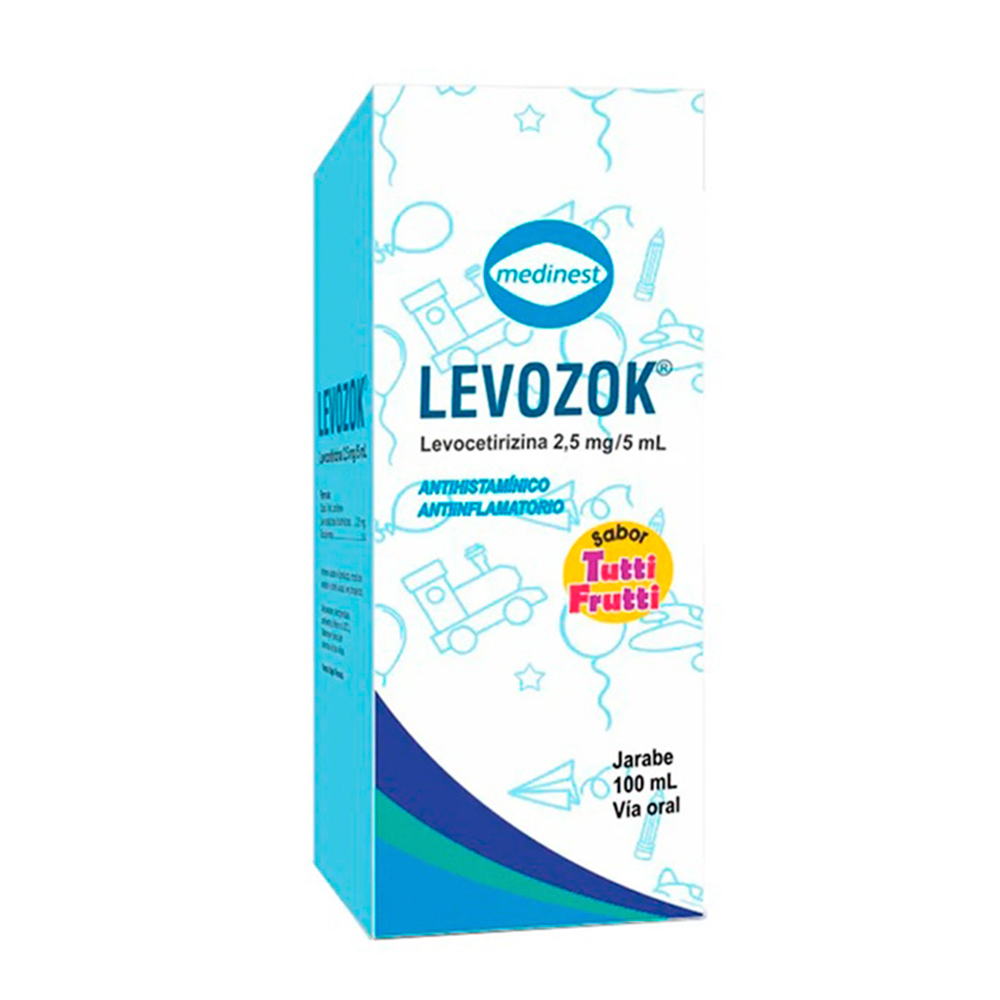 Levozok Levocetirizina 2,5 Mg Jarabe De 100 ML