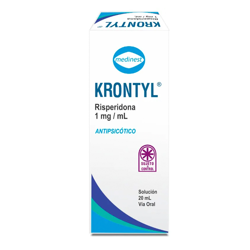 Krontyl Risperidona 1 mg Gotas 20 mL