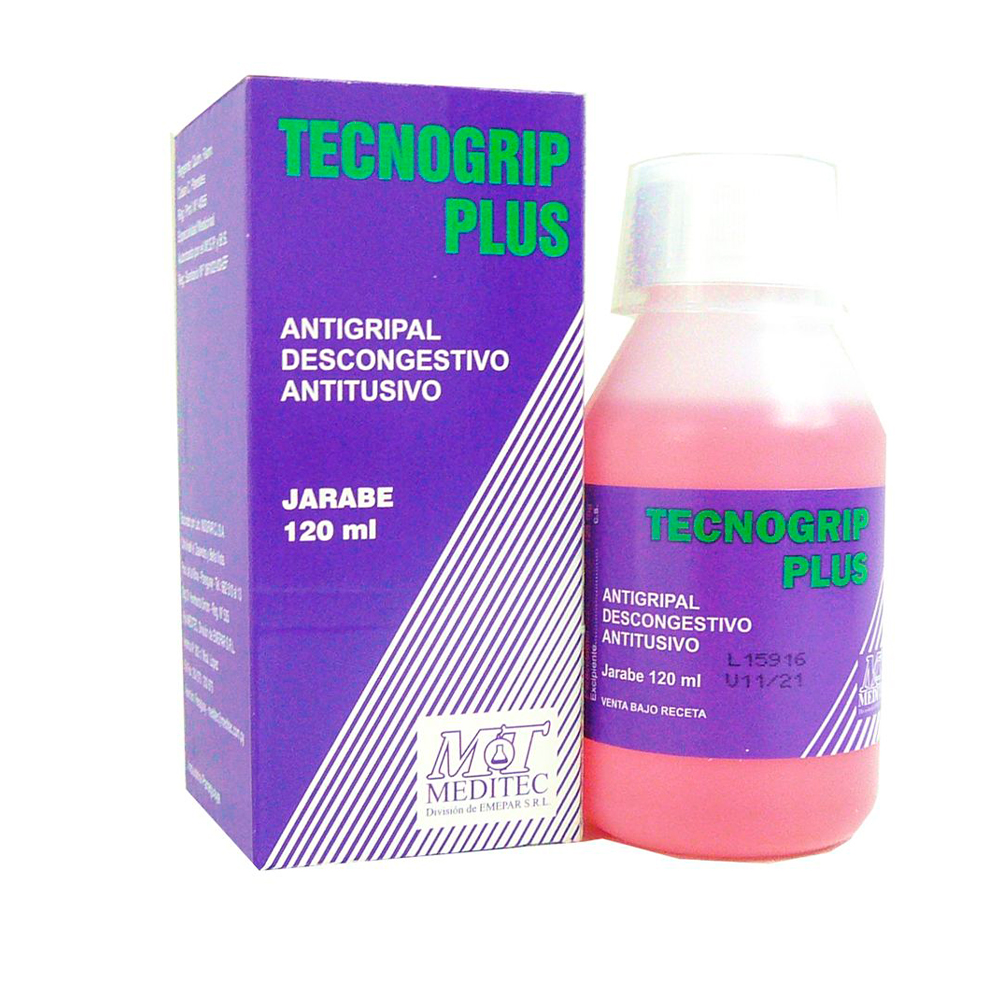 Tecnogrip Plus N.f. Jarabe de 120 ml