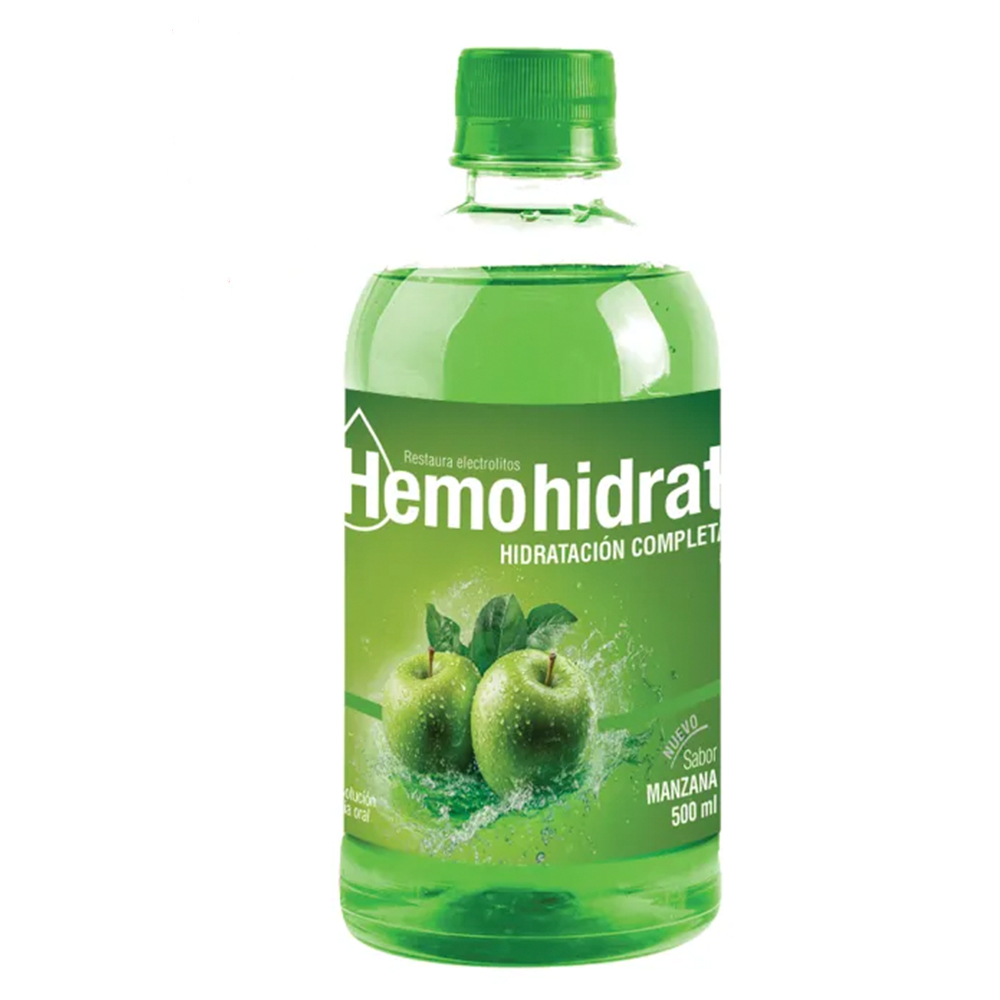 Hemohidrat Baja Osmolaridad Manzana de 500 ml