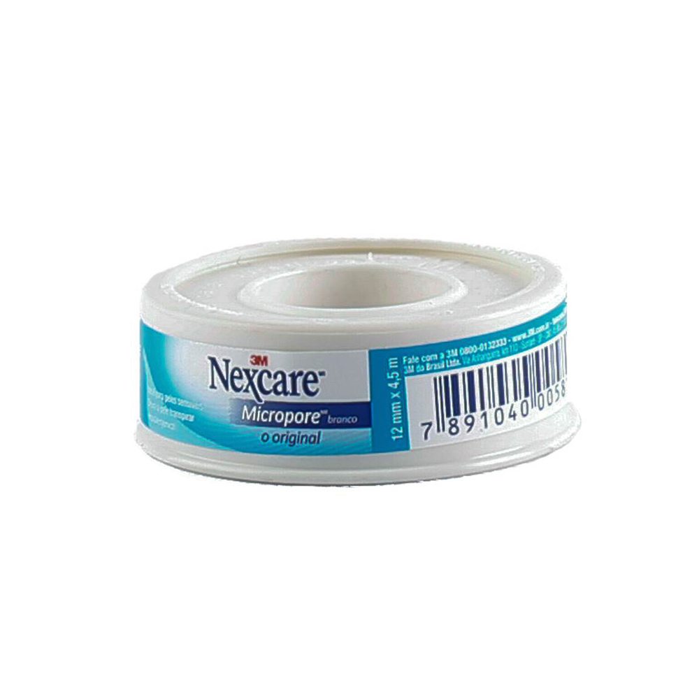 Micropore 3M 1,25 Cm x 9,1 Mts Color Blanco