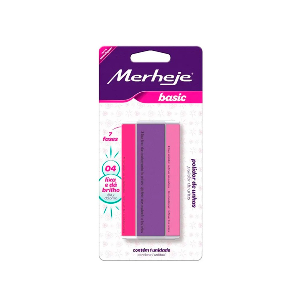 Merheje Pulidor de Uñas 04 Basic c/7 Fases