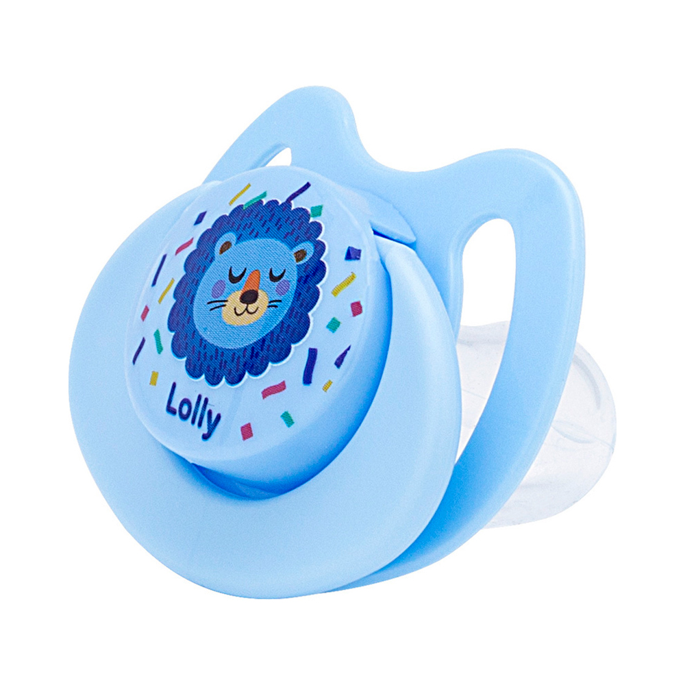 Chupete Lolly Tip Color Azul - Tamaño 2