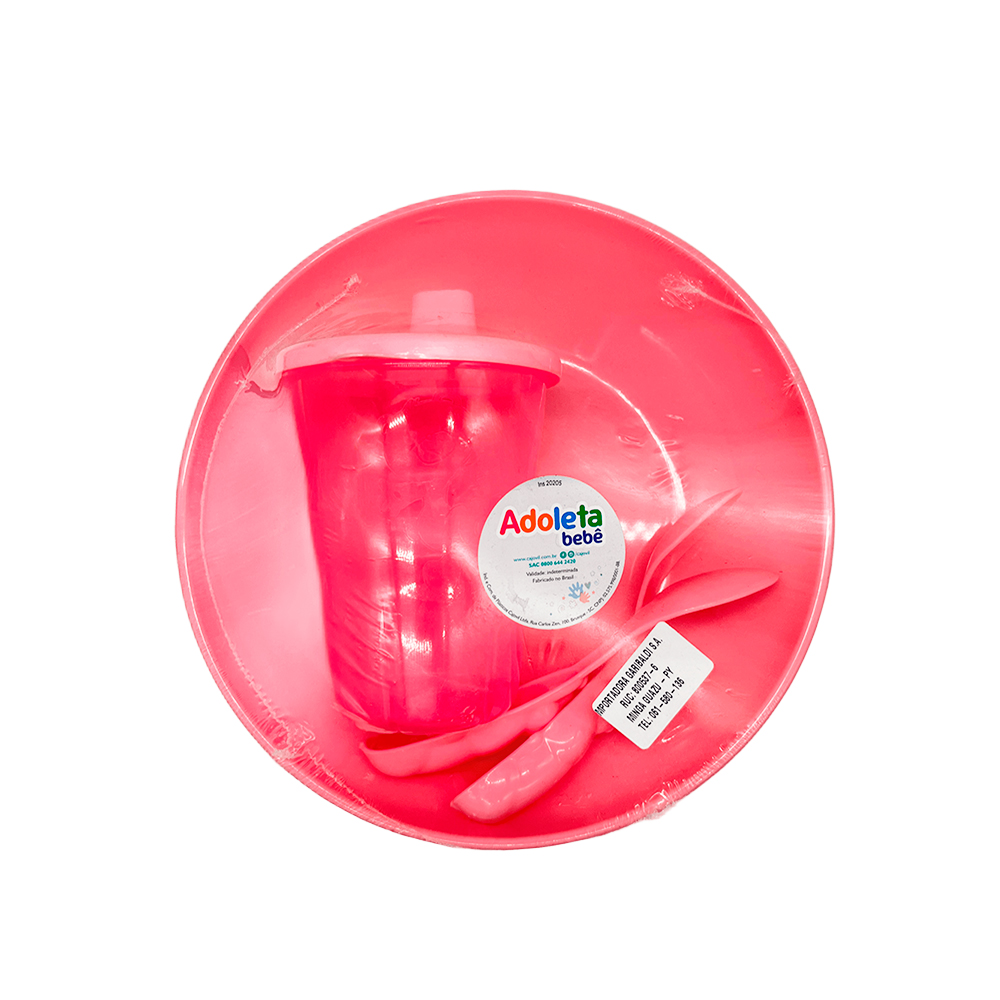Cajovil JG Kit de Alimentacion para Bebé Rosa
